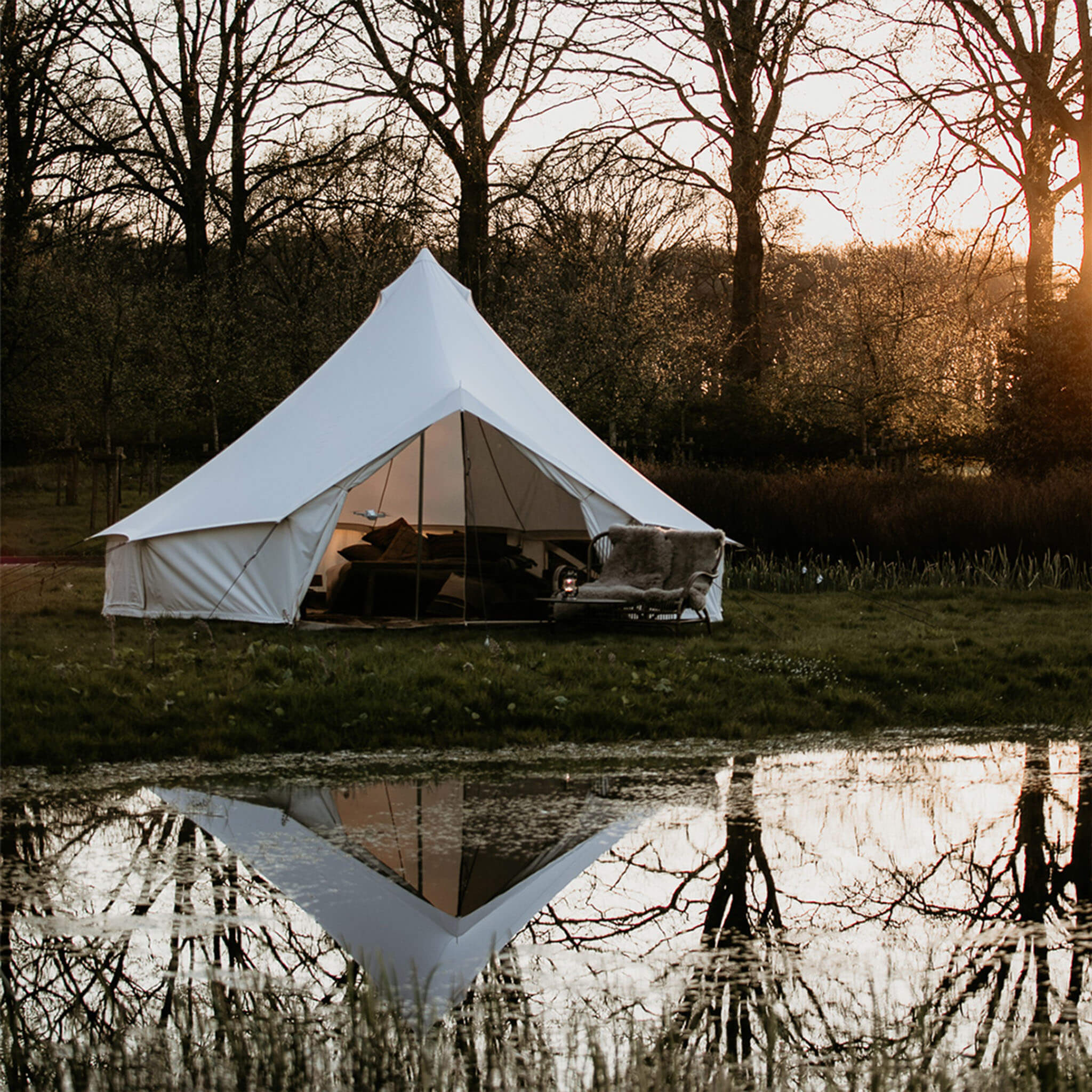 Beyond tents glamping bell tent cotton tent sibley tent autentic tents