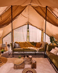Beyond tents glamping bell tent cotton tent sibley tent autentic tents
