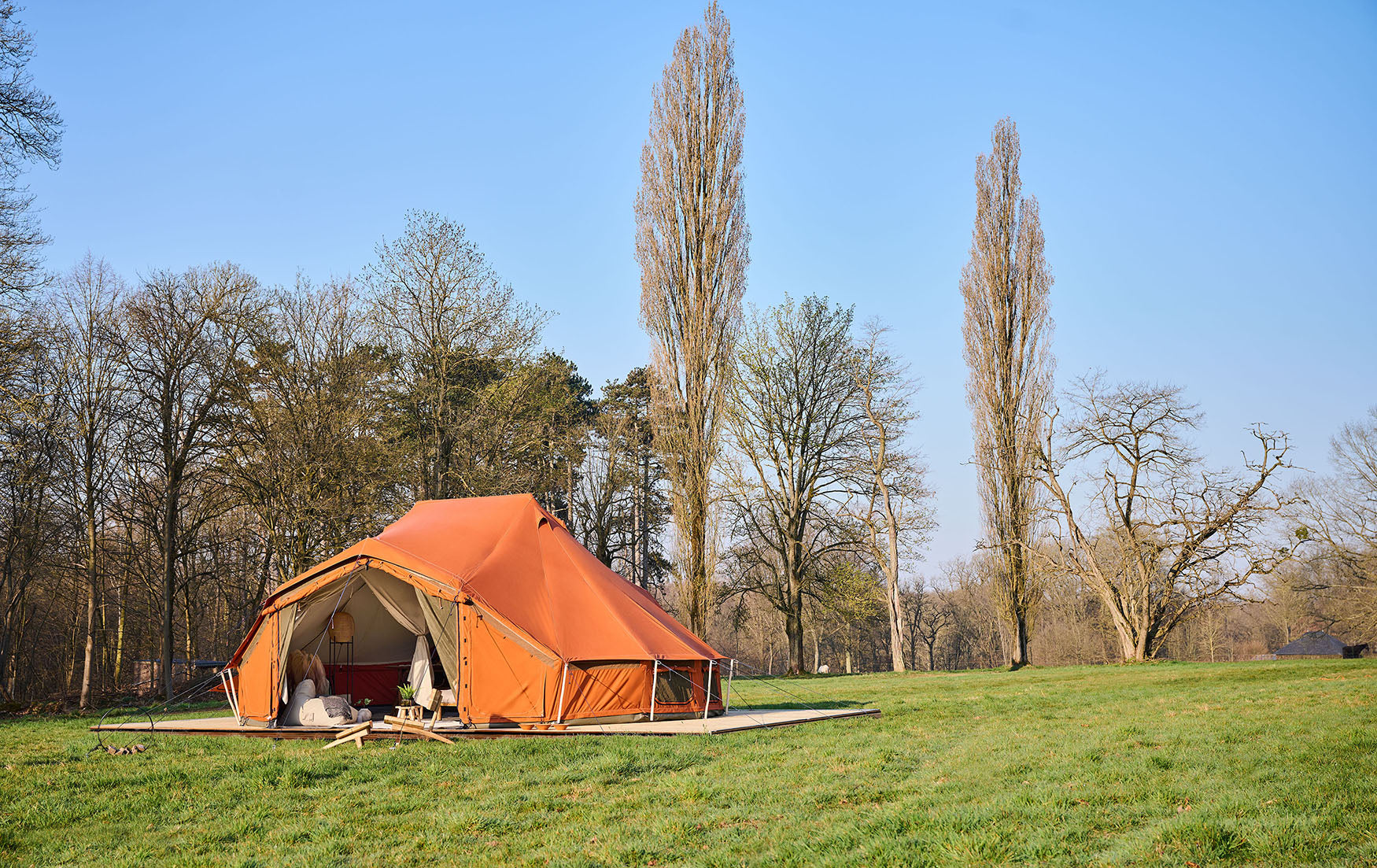 Beyond tents glamping billy joe cotton tent sibley tent