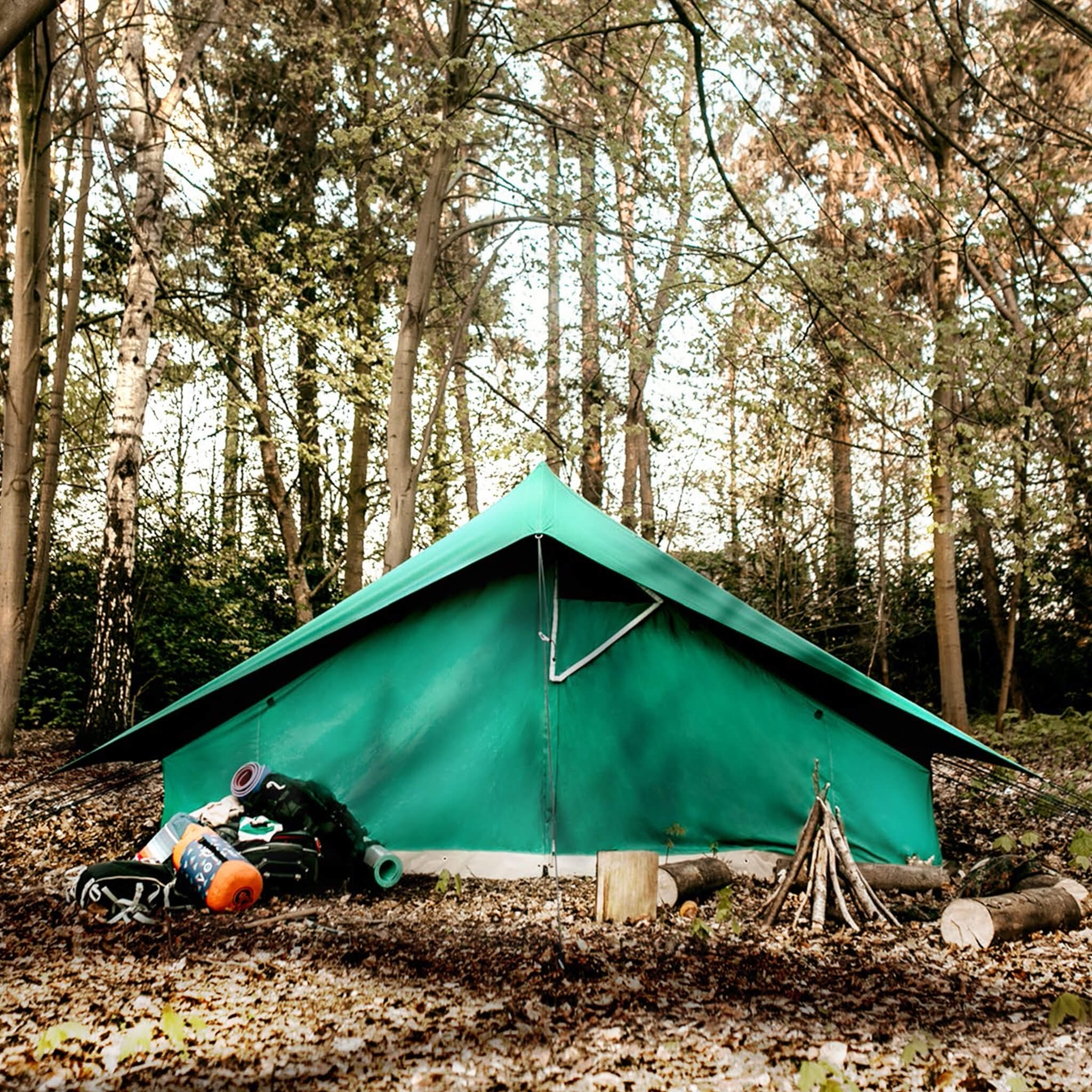 Beyond tents glamping patrol tent scouts