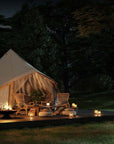 Beyond tents glamping jack bell cotton tent sibley tent