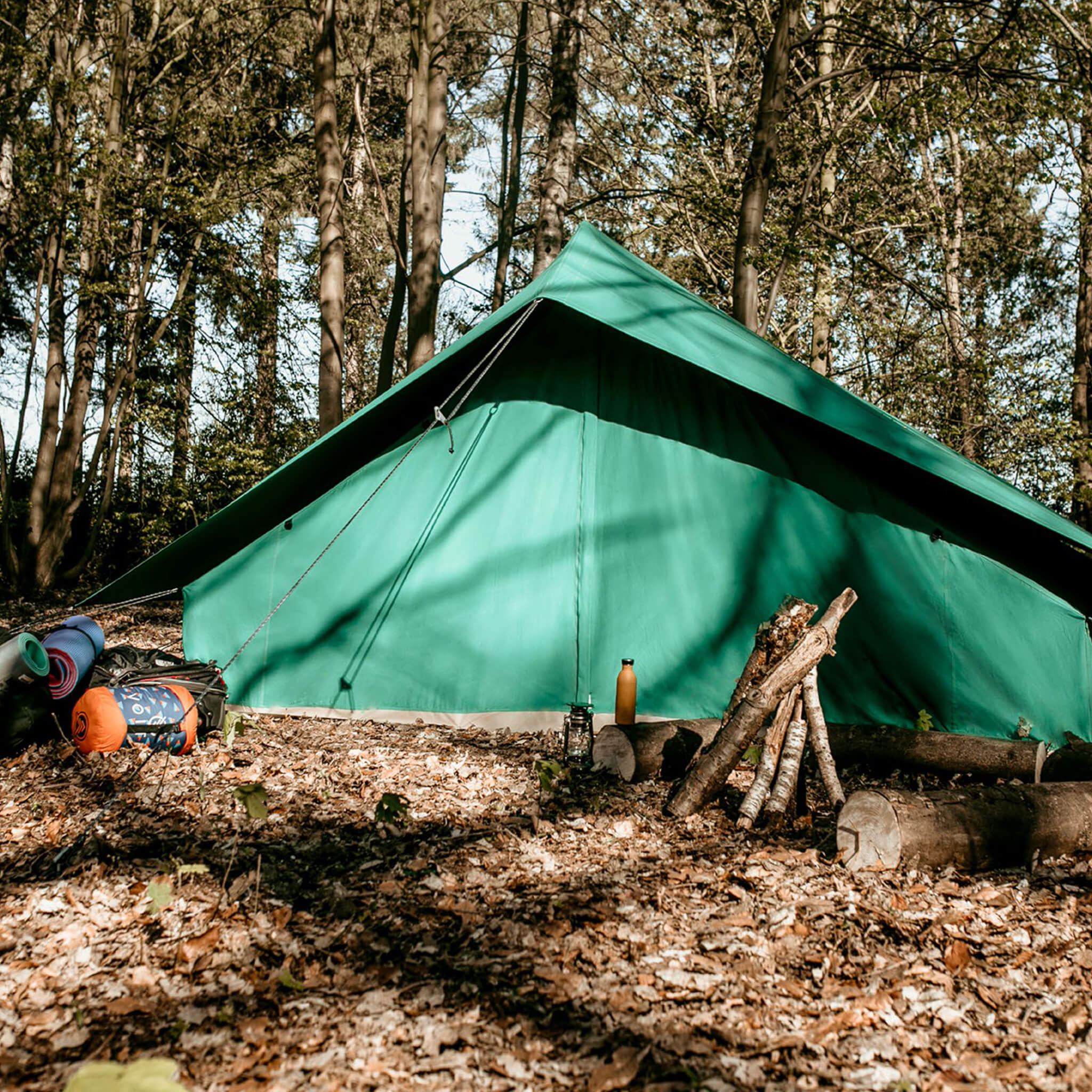Beyond tents glamping patrol tent scouts