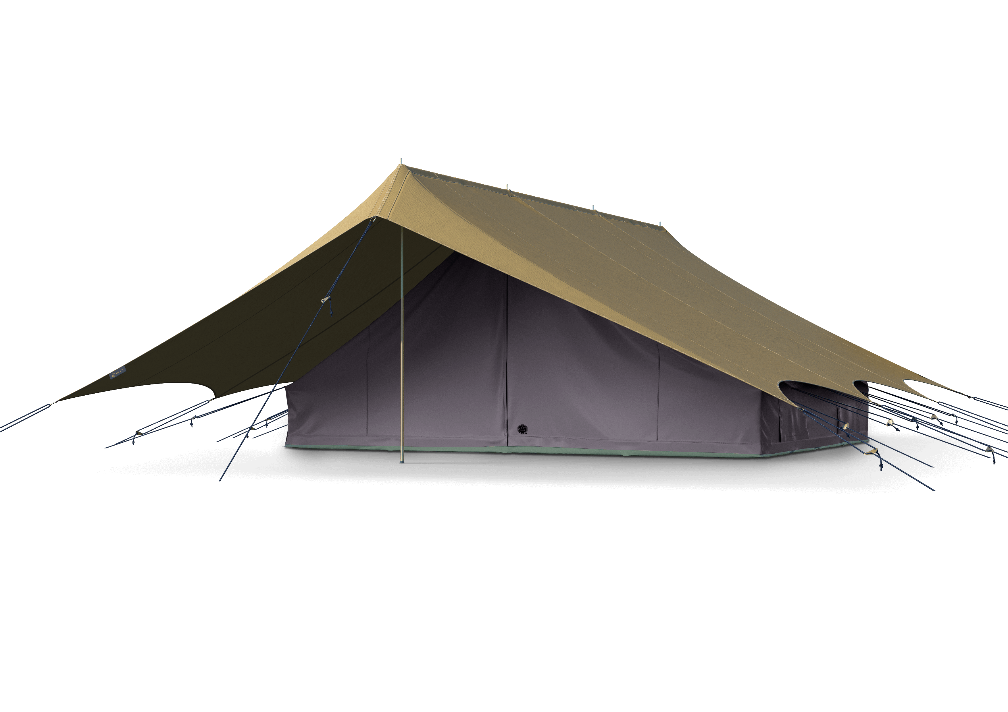 MFH Camping Moskitonetz, Zeltform, oliv, L. 2,0m, H. 1,5m, B.1,0m